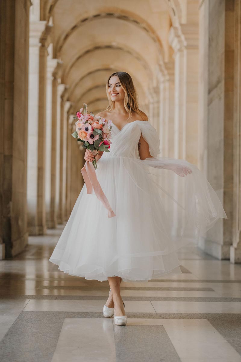 Sweet Bride in Paris